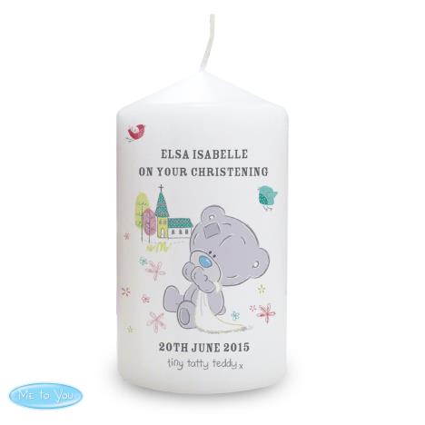 Personalised Tiny Tatty Teddy Candle Extra Image 1